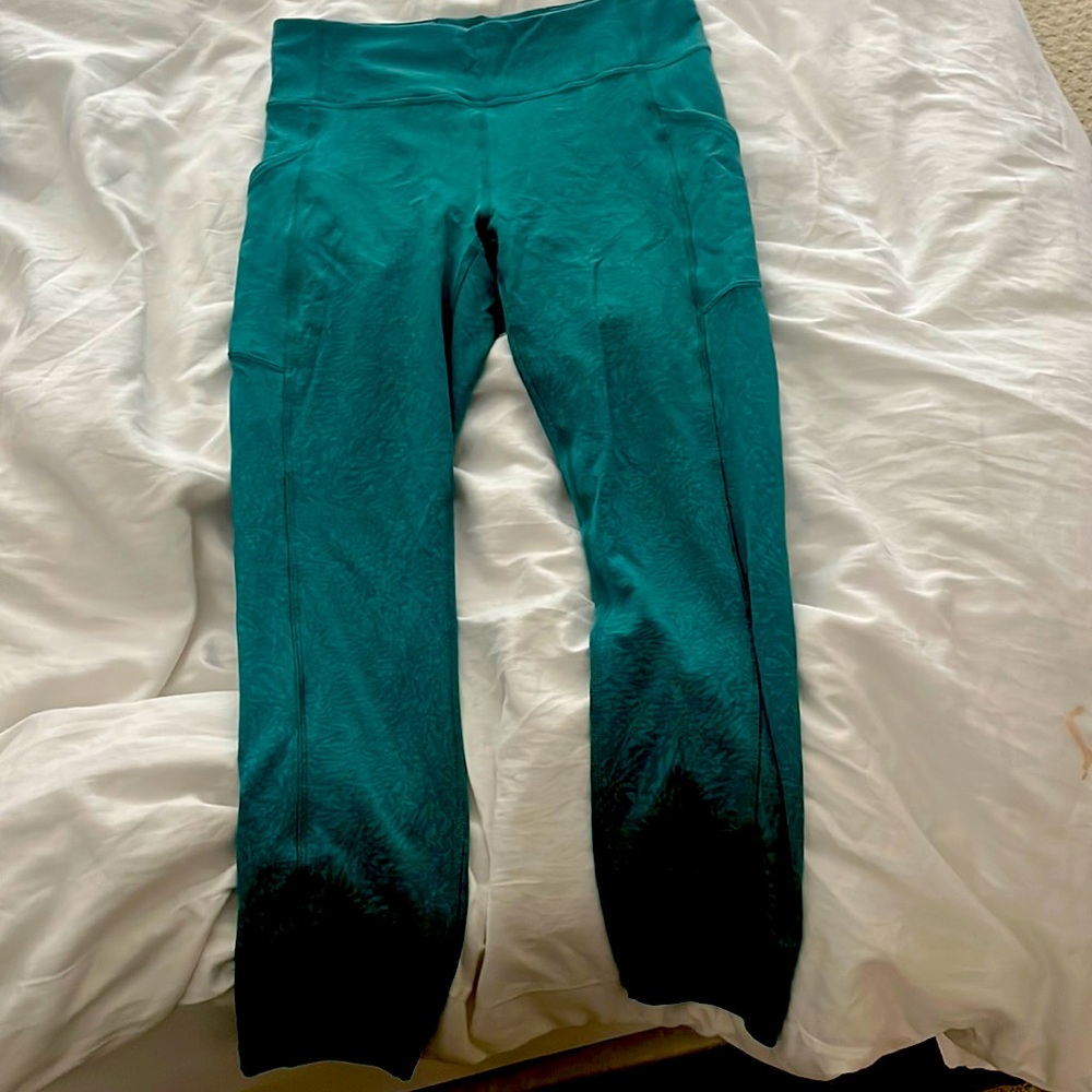 Lulu lemon green leggings